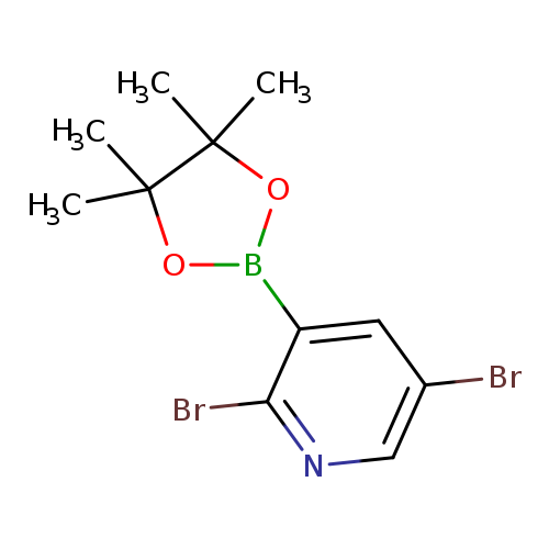 2,5-Dibromopyridine-3-boronic acid pinacol ester