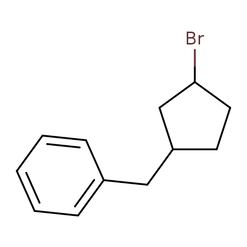 [(3-bromocyclopentyl)methyl]benzene, Mixture of diastereomers