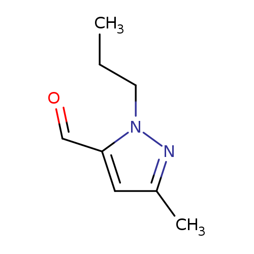 3-Methyl-1-propyl-1H-pyrazole-5-carbaldehyde