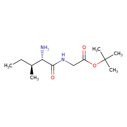 S,S (2-Amino-3-methyl-pentanoylamino)-acetic acid tert-butyl ester