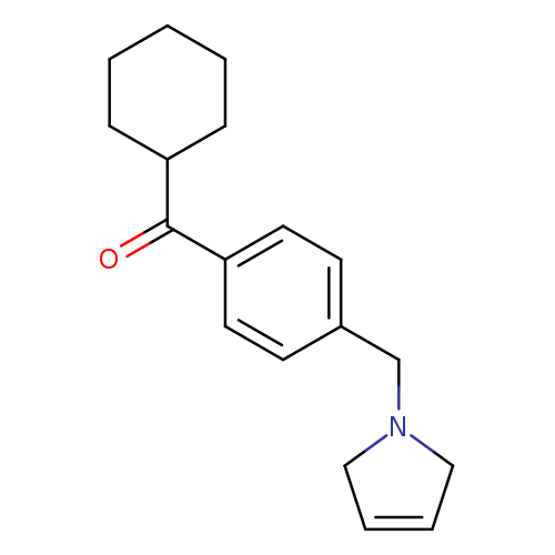 Cyclohexyl(4-((2,5-dihydro-1H-pyrrol-1-yl)methyl)phenyl)methanone