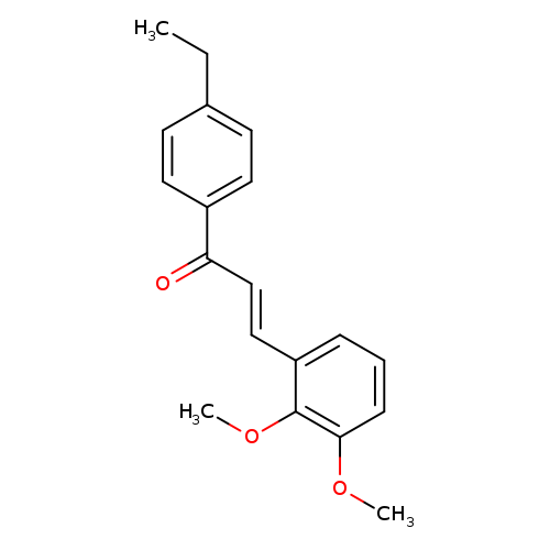 (2E)-3-(2,3-dimethoxyphenyl)-1-(4-ethylphenyl)prop-2-en-1-one