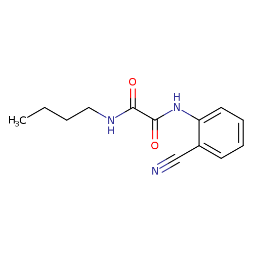 N-butyl-N'-(2-cyanophenyl)ethanediamide