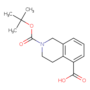 2-Boc-1,2,3,4-Tetrahydroisoquinoline-5-Carboxylic Acid