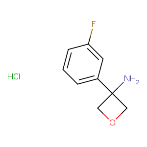 3-(3-Fluorophenyl)oxetan-3-amine hydrochloride