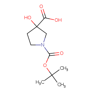 1-(tert-Butoxycarbonyl)-3-hydroxypyrrolidine-3-carboxylic acid