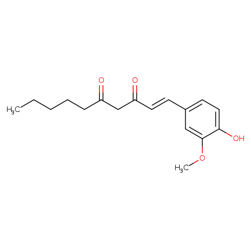 1-​Decene-​3,​5-​dione, 1-​(4-​hydroxy-​3-​methoxyphenyl)​-​, (1E)​-
