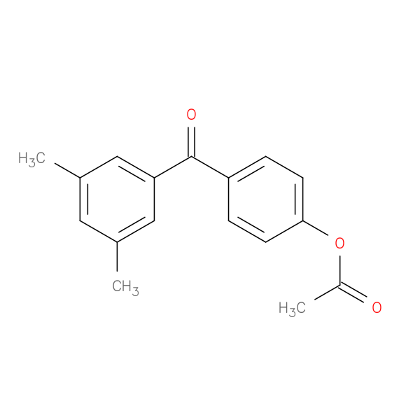 4-Acetoxy-3',5'-dimethylbenzophenone