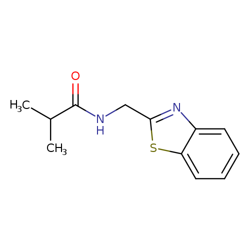 N-(benzo[d]thiazol-2-ylmethyl)isobutyramide