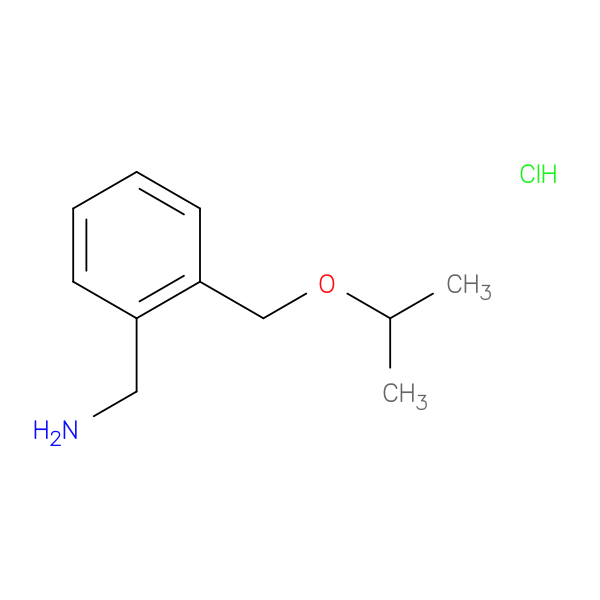 {2-[(propan-2-yloxy)methyl]phenyl}methanamine hydrochloride