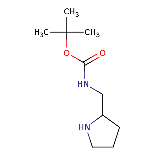 Carbamic acid, N-(2-pyrrolidinylmethyl)-, 1,1-dimethylethyl ester