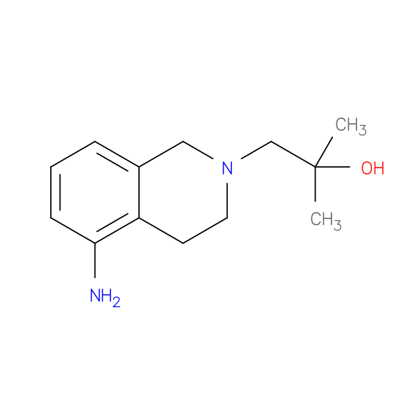1-(5-amino-1,2,3,4-tetrahydroisoquinolin-2-yl)-2-methylpropan-2-ol