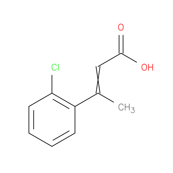 3-(2-chlorophenyl)but-2-enoic acid