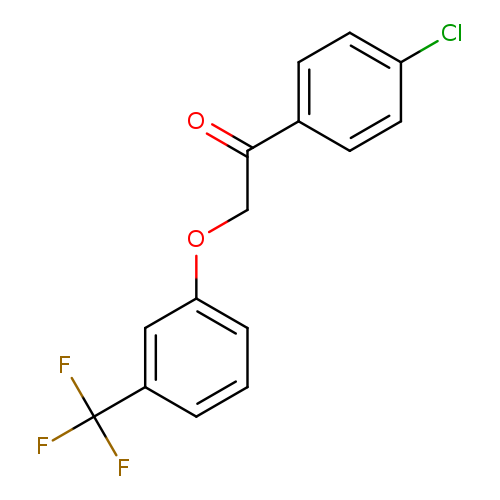 1-(4-chlorophenyl)-2-[3-(trifluoromethyl)phenoxy]ethan-1-one