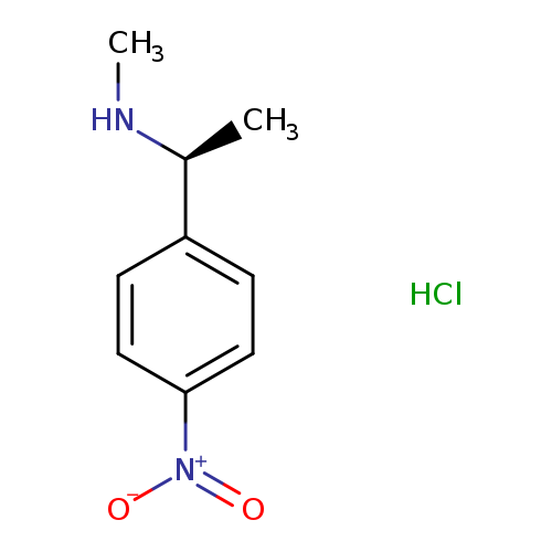 methyl[(1S)-1-(4-nitrophenyl)ethyl]aminehydrochloride