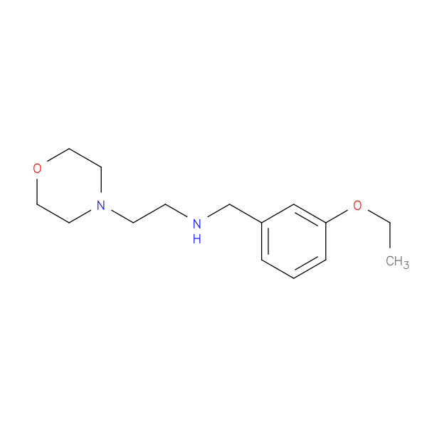 N-(3-ethoxybenzyl)-N-[2-(4-morpholinyl)ethyl]amine