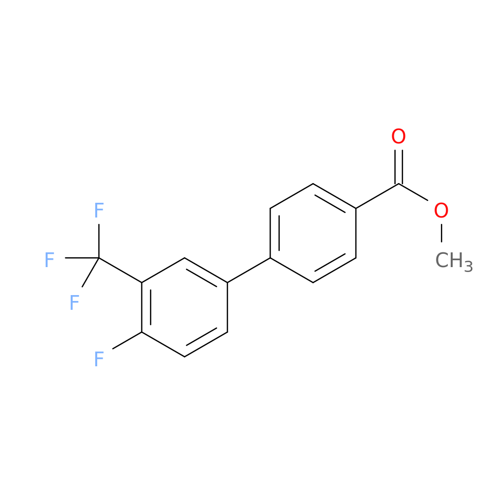 Methyl 4-[4-fluoro-3-(trifluoromethyl)phenyl]benzoate