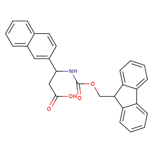 2-Naphthalenepropanoicacid, b-[[(9H-fluoren-9-ylmethoxy)carbonyl]amino]-