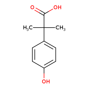 4-hydroxy-.alpha.,.alpha.-dimethyl-Benzeneacetic acid