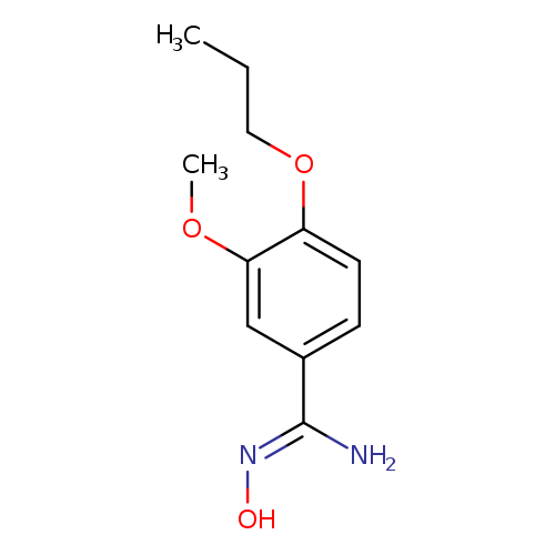 (Z)-N'-hydroxy-3-methoxy-4-propoxybenzene-1-carboximidamide