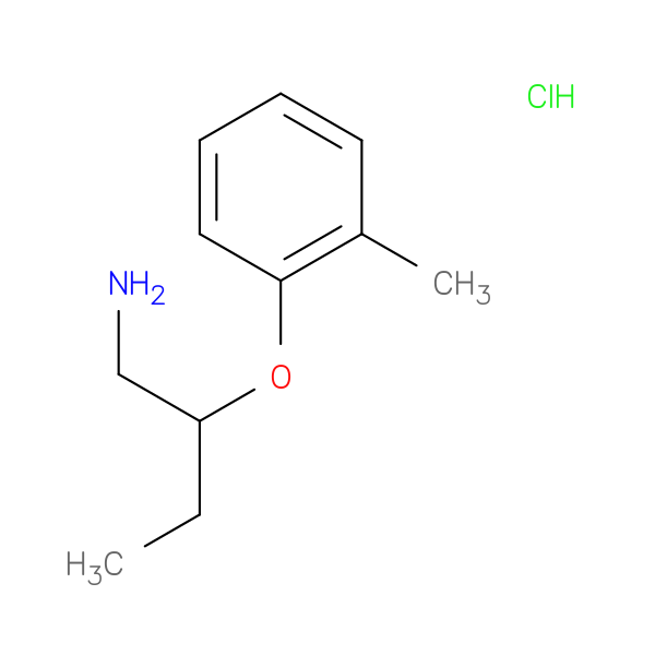 2-(2-methylphenoxy)butan-1-amine hydrochloride