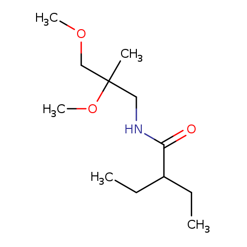 N-(2,3-dimethoxy-2-methylpropyl)-2-ethylbutanamide