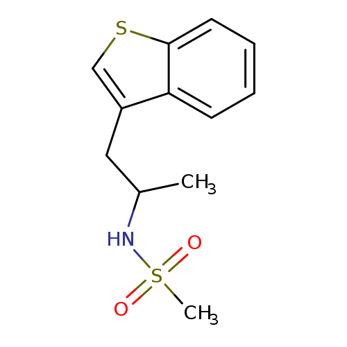 N-[1-(1-benzothiophen-3-yl)propan-2-yl]methanesulfonamide