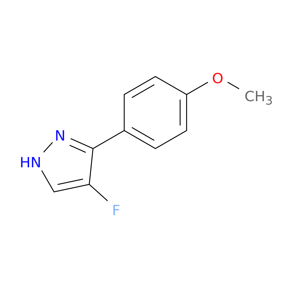 4-fluoro-3-(4-methoxyphenyl)-1H-pyrazole