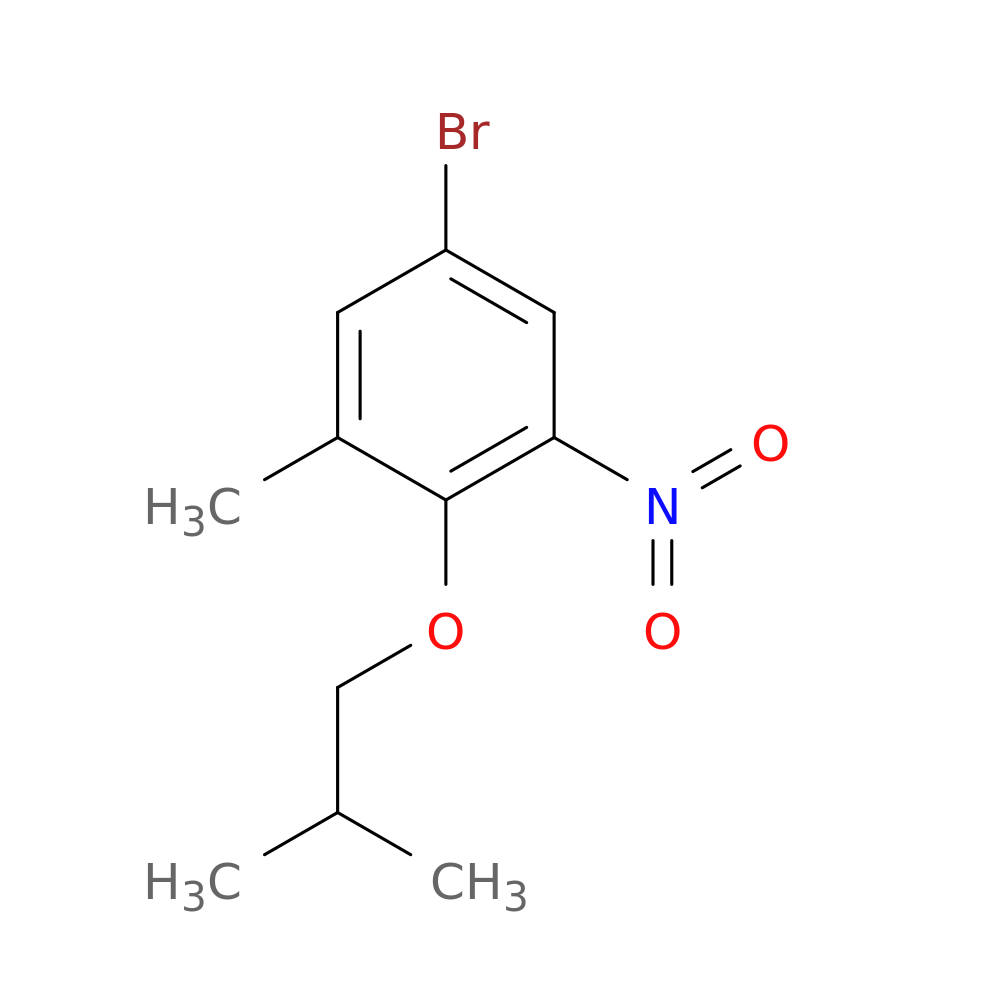 5-Bromo-2-isobutoxy-3-nitrotoluene