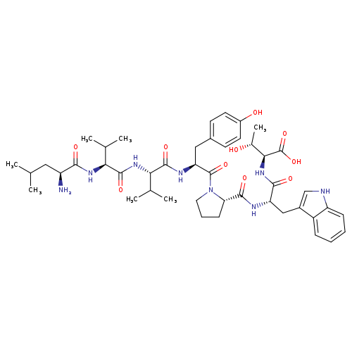 L-Threonine, L-leucyl-L-valyl-L-valyl-L-tyrosyl-L-prolyl-L-tryptophyl-