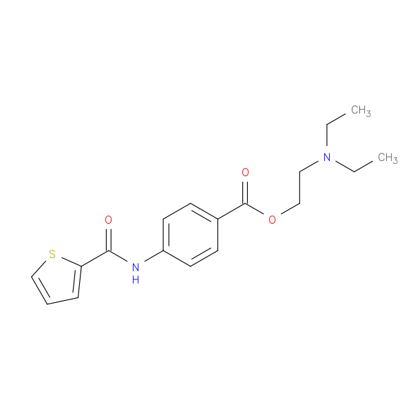 2-(Diethylamino)ethyl 4-(Thiophene-2-carboxamido)benzoate