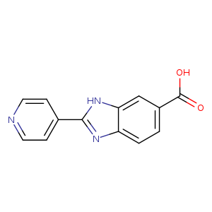 2-PYRIDIN-4-YL-3H-BENZOIMIDAZOLE-5-CARBOXYLIC ACID