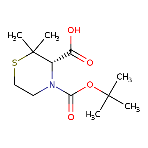 (3S)-4-[(tert-butoxy)carbonyl]-2,2-dimethylthiomorpholine-3-carboxylic acid