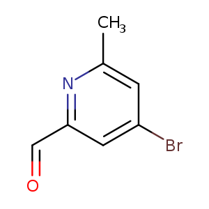 4-bromo-6-methyl-pyridine-2-carbaldehyde