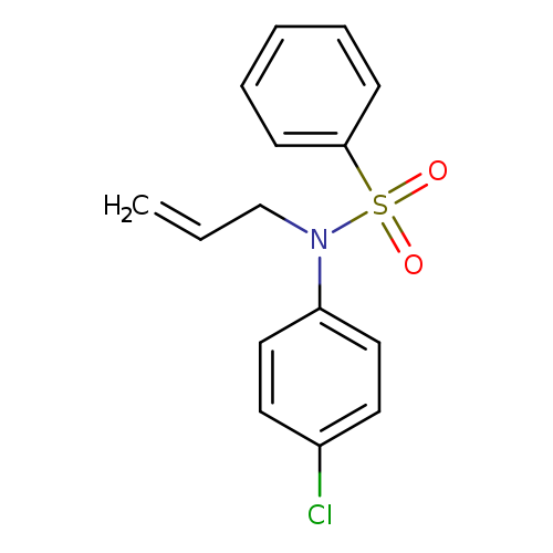 N-(4-chlorophenyl)-N-(prop-2-en-1-yl)benzenesulfonamide