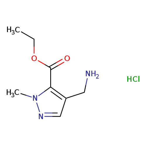 ethyl 4-(aminomethyl)-1-methyl-1H-pyrazole-5-carboxylate hydrochloride