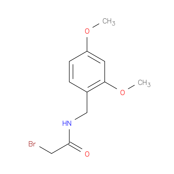 2-Bromo-n-(2,4-dimethoxybenzyl)acetamide
