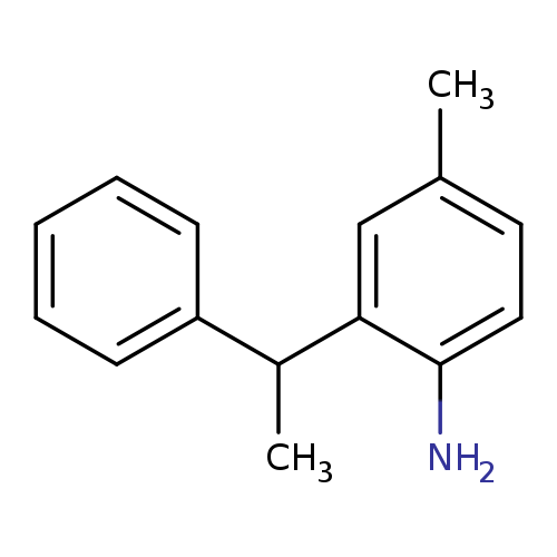Benzenamine, 4-methyl-2-(1-phenylethyl)-