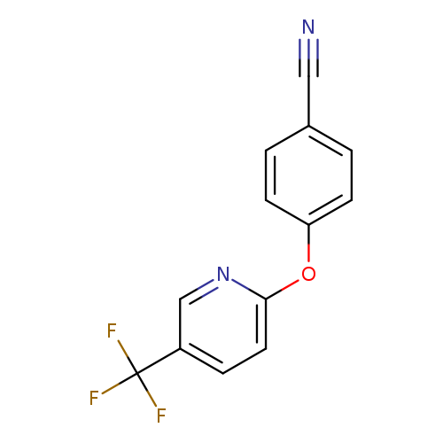 Benzonitrile, 4-[[5-(trifluoromethyl)-2-pyridinyl]oxy]-