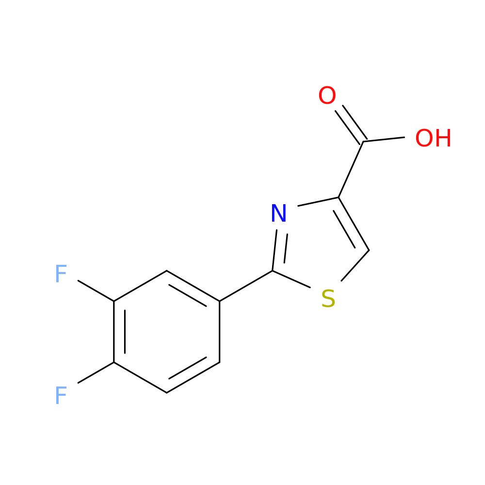 2-(3,4-Difluorophenyl)-1,3-thiazole-4-carboxylic acid