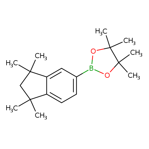 4,4,5,5-tetramethyl-2-(1,1,3,3-tetramethyl-2,3-dihydro-1H-inden-5-yl)-1,3,2-dioxaborolane