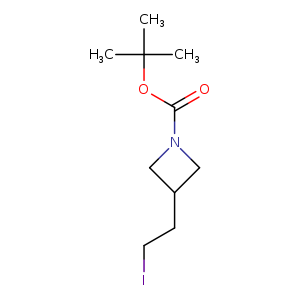 1-Azetidinecarboxylic acid, 3-(2-iodoethyl)-, 1,1-dimethylethyl ester