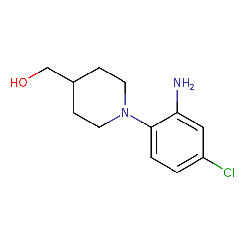 [1-(2-amino-4-chlorophenyl)piperidin-4-yl]methanol