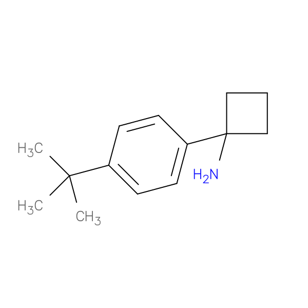 1-(4-tert-butylphenyl)cyclobutan-1-amine