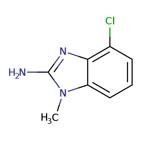 4-chloro-1-methyl-1H-1,3-benzodiazol-2-amine