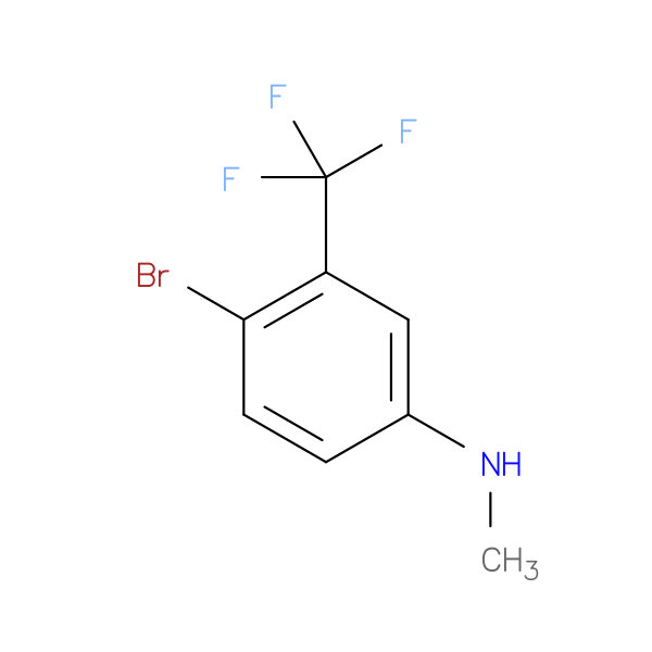 4-Bromo-N-methyl-3-(trifluoromethyl)aniline