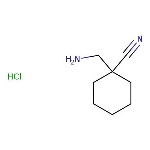 1-(aminomethyl)cyclohexane-1-carbonitrile hydrochloride