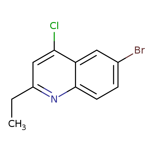 6-Bromo-4-chloro-2-ethylquinoline