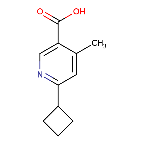 6-cyclobutyl-4-methylpyridine-3-carboxylic acid
