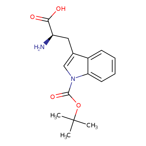 D-Tryptophan, 1-[(1,1-dimethylethoxy)carbonyl]-